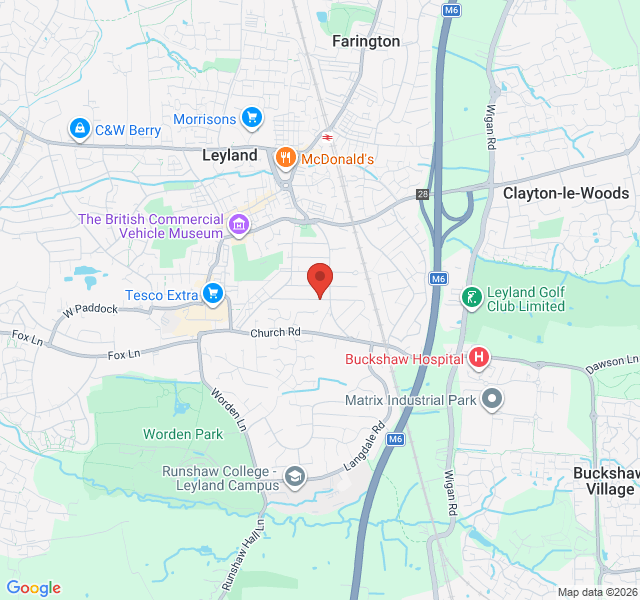 Farington, PR25